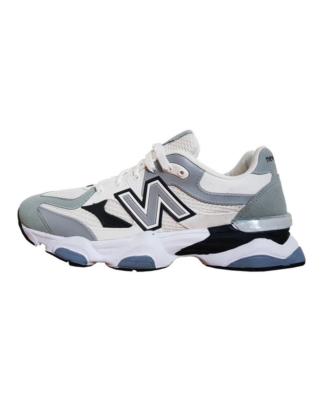 کتونی مردانه نیوبالانس 9060 رنگ سفید طوسی نمای اصلی