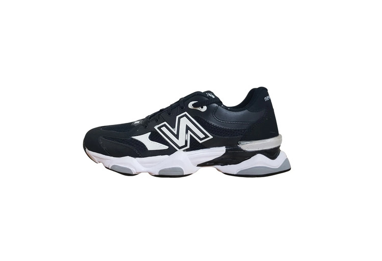 کتونی مردانه نیوبالانس 9060 رنگ مشکی سفید نمای اصلی