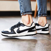 کتونی مردانه نایک NIKE PANDA رنگ مشکی سفید نمای داخل پا