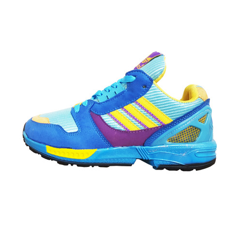 کتونی ورزشی مردانه آدیداس مدل adidas ZX 8000 Aqua رنگ آبی