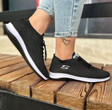 کتونی اسکیچرز جورابی رنگ مشکی