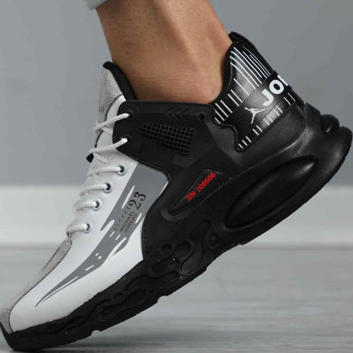 کفش اسپرت زنانه نایک ایر جردن 23 رترو سفید مشکی و مشکی