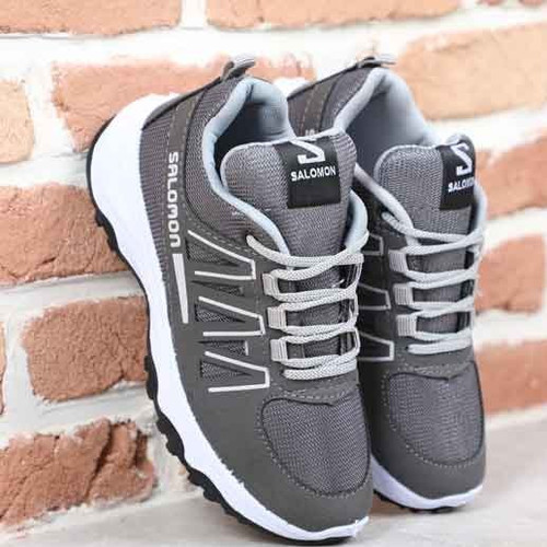 کتونی اسپرت سالامون SINA طوسی سفید