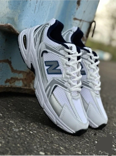 نیوبالانس 530 مردانه سفید سرمه ای جدید و ترند newbalance