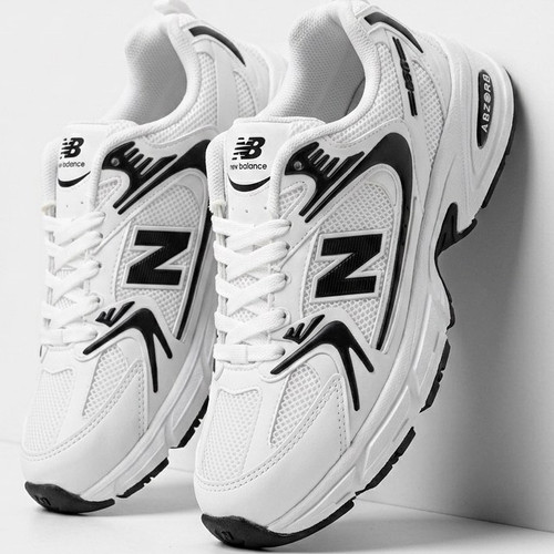 کفش نیوبالانس ۵۳۰ زنانه سفید مشکی (New Balance 530)