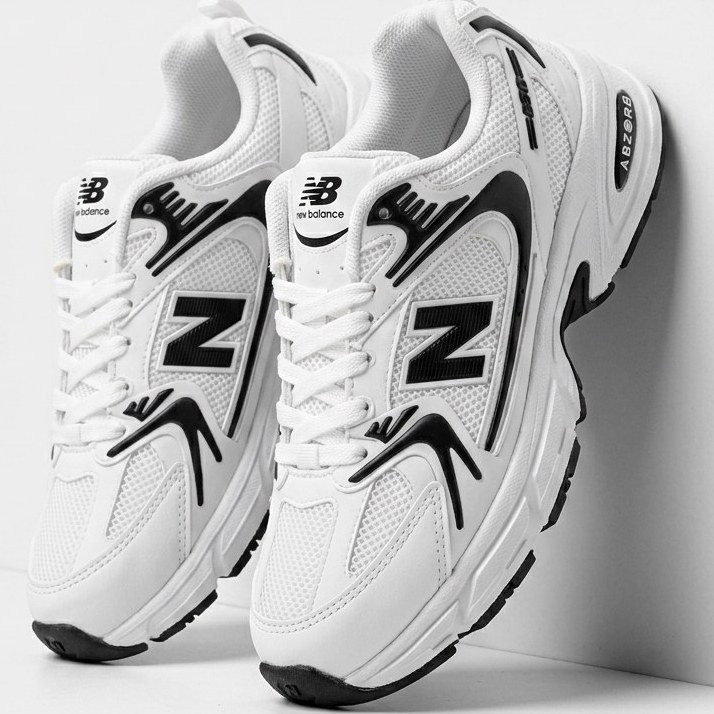 کفش نیوبالانس ۵۳۰ زنانه سفید مشکی (New Balance 530)