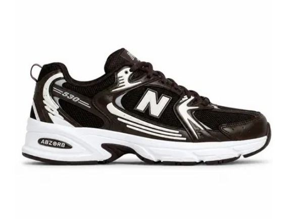 کتونی نیوبالانس 530 زنانه قهوه‌ای سفید (سایز 37 تا 40) | new balance 530