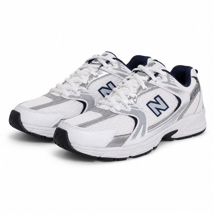 کتونی نیوبالانس 530 زنانه قهوهای سفید (سایز 37 تا 40) | new balance 530