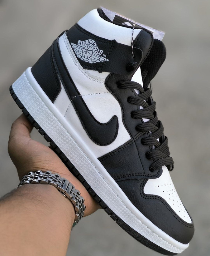 کفش اسپرت نایکی Jordan 1 ساقدار پاندا